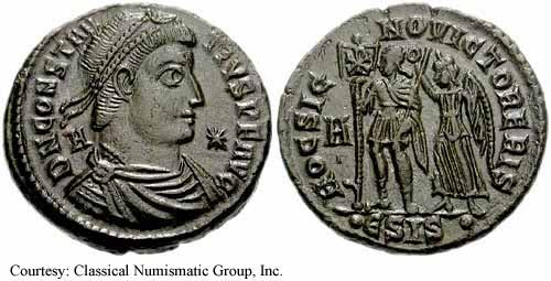 монета Древнего Рима