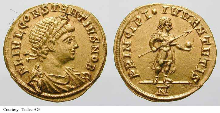 монета Древнего Рима