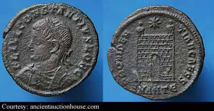 монета Древнего Рима