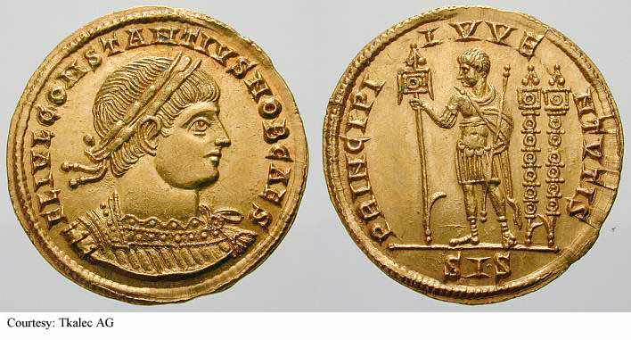 монета Древнего Рима