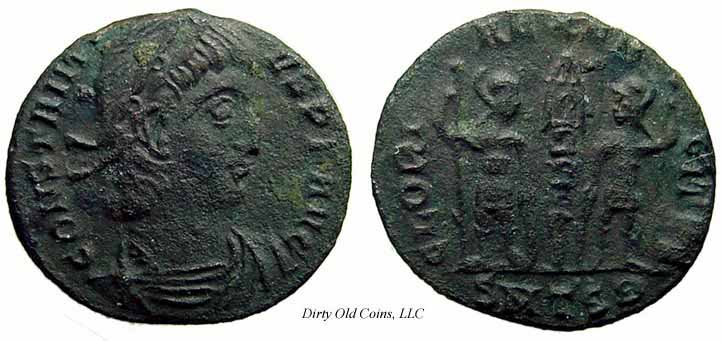 монета Древнего Рима