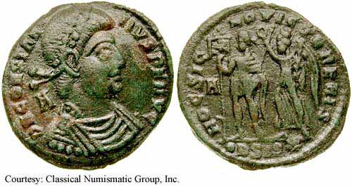 монета Древнего Рима