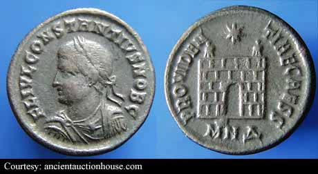 монета Древнего Рима