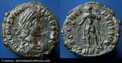 монета Древнего Рима