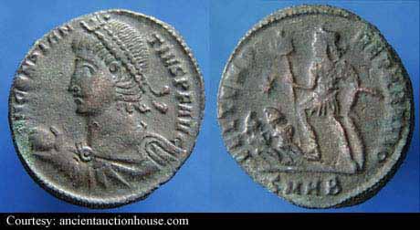 монета Древнего Рима