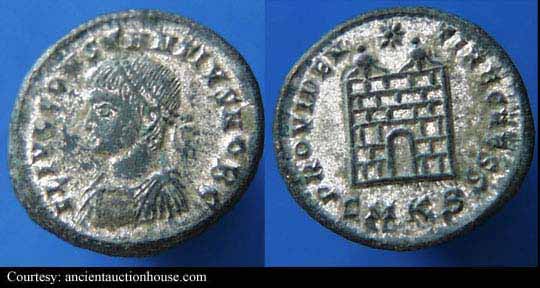 монета Древнего Рима