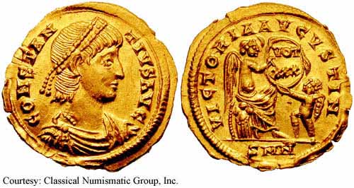 монета Древнего Рима