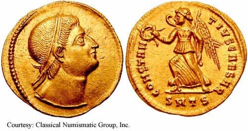 монета Древнего Рима