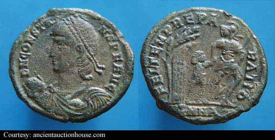 монета Древнего Рима