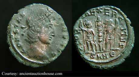 монета Древнего Рима