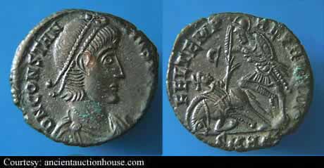 монета Древнего Рима