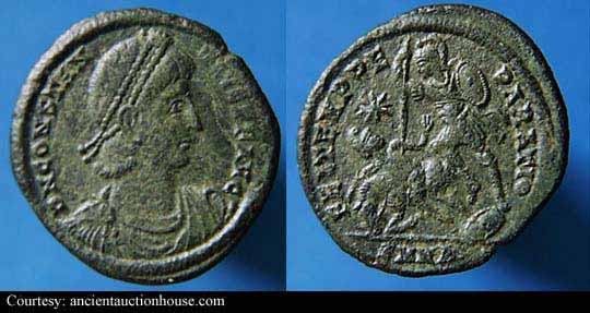 монета Древнего Рима