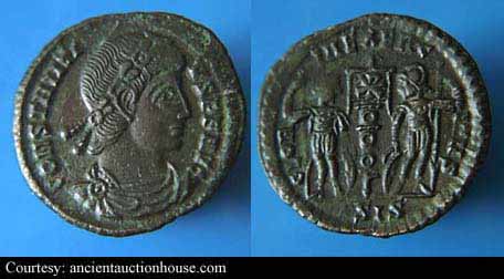 монета Древнего Рима