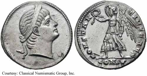 монета Древнего Рима