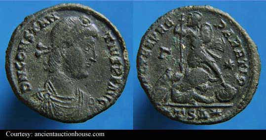 монета Древнего Рима