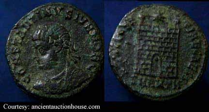 монета Древнего Рима