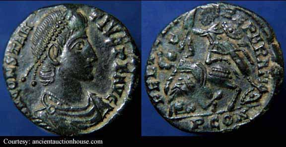 монета Древнего Рима