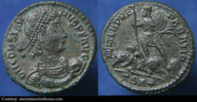 монета Древнего Рима