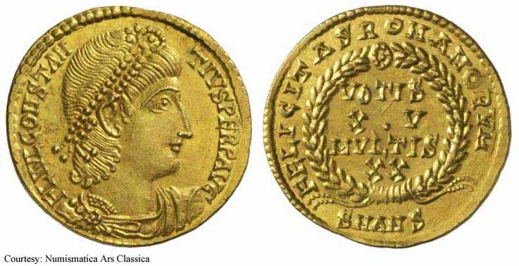 монета Древнего Рима