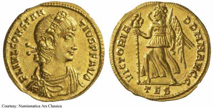 монета Древнего Рима