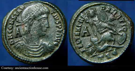 монета Древнего Рима