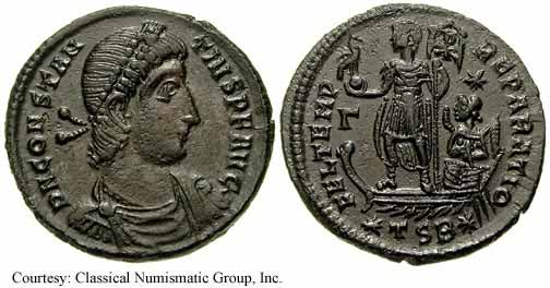 монета Древнего Рима