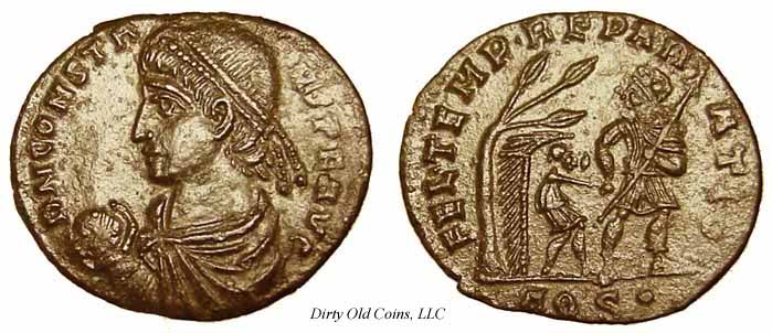 монета Древнего Рима