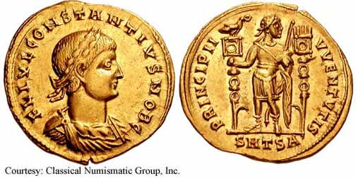 монета Древнего Рима