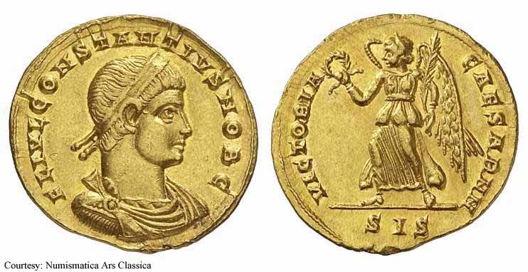 монета Древнего Рима