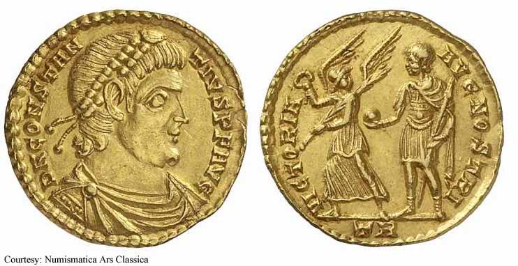 монета Древнего Рима