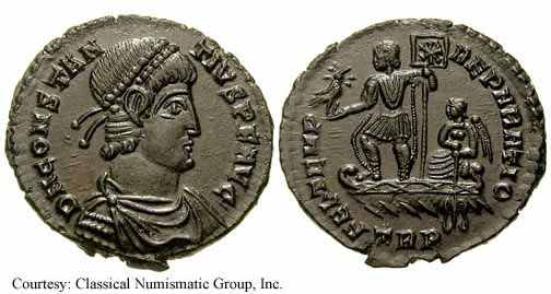 монета Древнего Рима