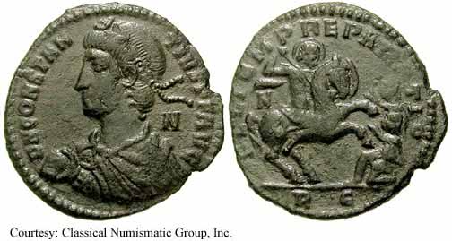 монета Древнего Рима