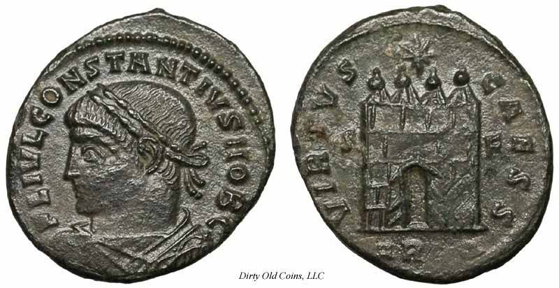 монета Древнего Рима