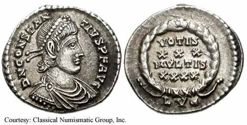 монета Древнего Рима