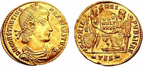 монета Древнего Рима