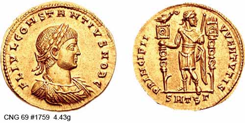 монета Древнего Рима