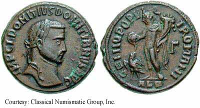 монета Древнего Рима