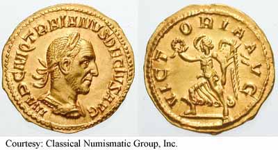 монета Древнего Рима