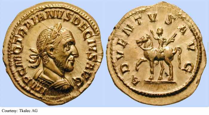 монета Древнего Рима