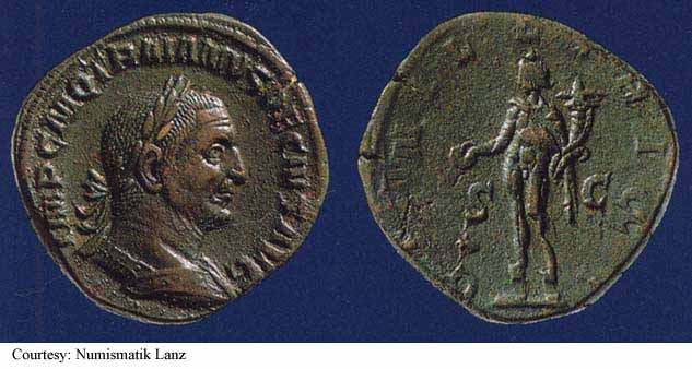 монета Древнего Рима