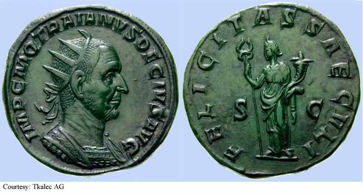 монета Древнего Рима