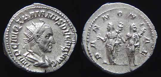 монета Древнего Рима