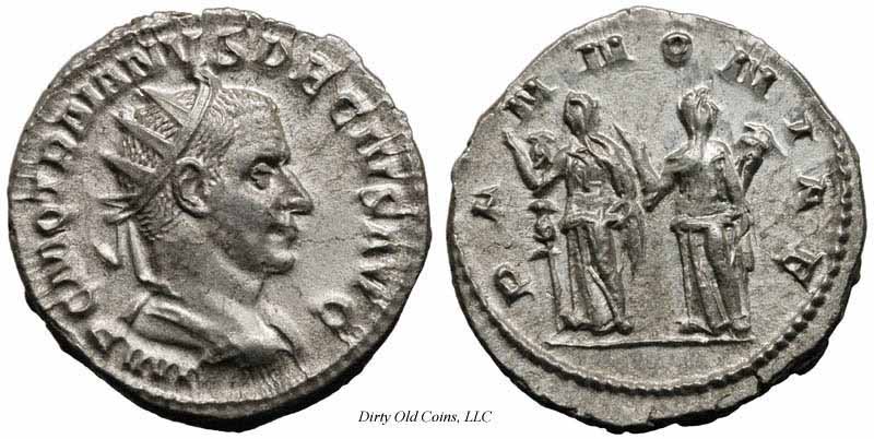 монета Древнего Рима