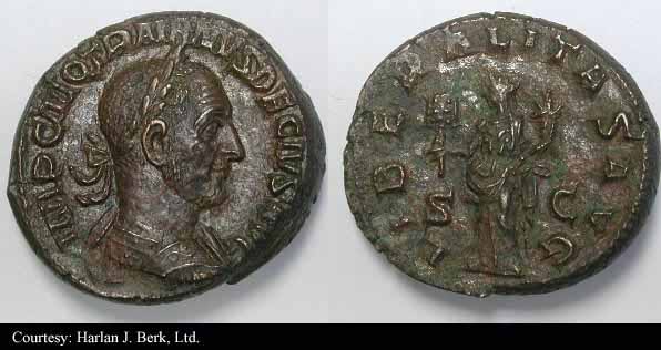 монета Древнего Рима