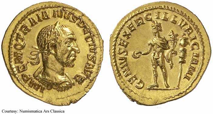 монета Древнего Рима