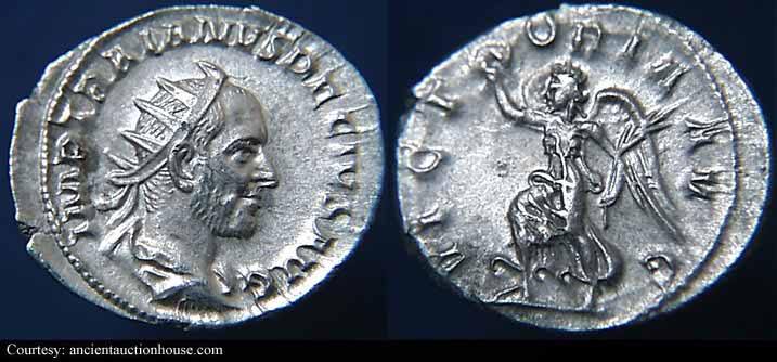 монета Древнего Рима