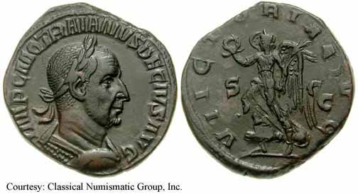 монета Древнего Рима