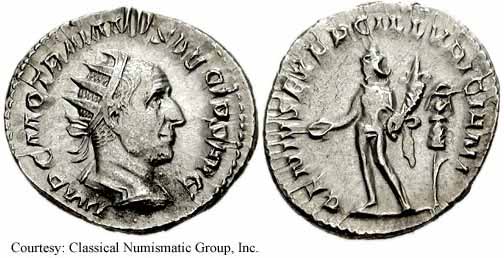 монета Древнего Рима