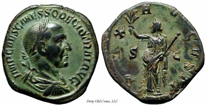 монета Древнего Рима