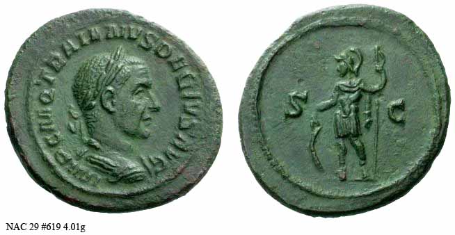 монета Древнего Рима